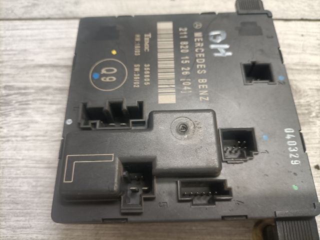 bontott MERCEDES-BENZ E-CLASS Bal hátsó Ajtó Vezérlőegység