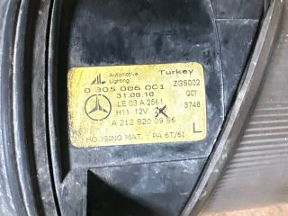 bontott MERCEDES-BENZ E-CLASS Bal Ködfényszóró