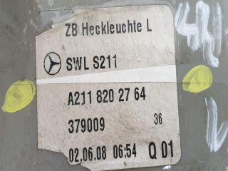 bontott MERCEDES-BENZ E-CLASS Bal Külső Hátsó Lámpa