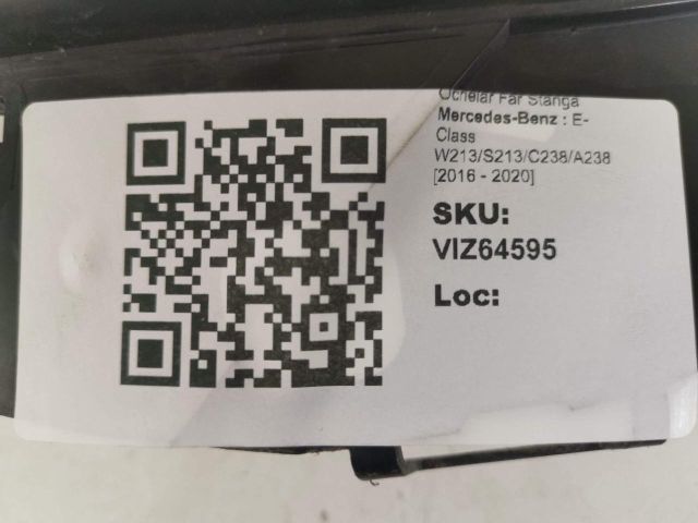 bontott MERCEDES-BENZ E-CLASS Bal Szemüvegtartó