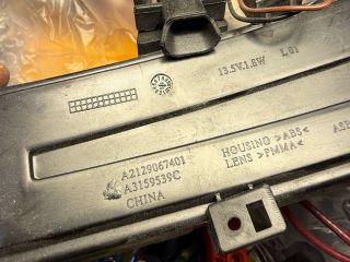 bontott MERCEDES-BENZ E-CLASS Bal Visszapillantó Tükör Irányjelző