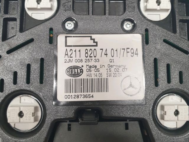 bontott MERCEDES-BENZ E-CLASS Belső Világítás Vezérlő Modul