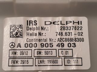 bontott MERCEDES-BENZ E-CLASS Beltér Világítás Első