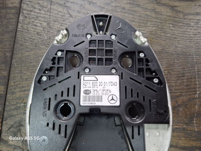 bontott MERCEDES-BENZ E-CLASS Beltér Világítás Hátsó