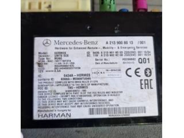 bontott MERCEDES-BENZ E-CLASS Bluetooth Elektronika