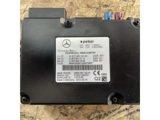 bontott MERCEDES-BENZ E-CLASS Bluetooth Elektronika