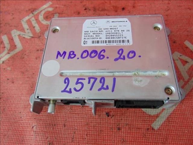 bontott MERCEDES-BENZ E-CLASS Bluetooth Elektronika