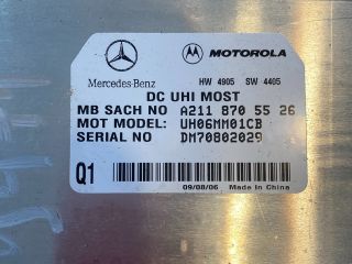 bontott MERCEDES-BENZ E-CLASS Bluetooth Elektronika