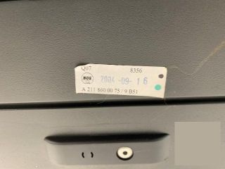 bontott MERCEDES-BENZ E-CLASS Csomagtér Roló