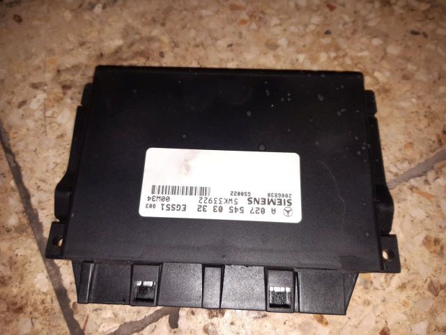 bontott MERCEDES-BENZ E-CLASS Automata Váltó Elektronika