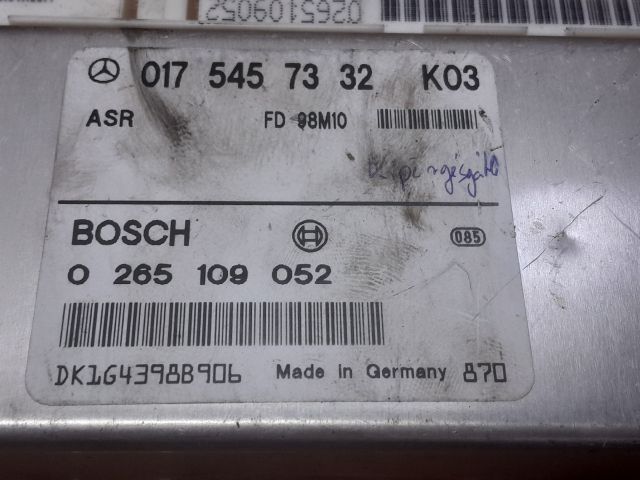 bontott MERCEDES-BENZ E-CLASS Kipörgésgátló Elektronika