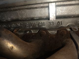 bontott MERCEDES-BENZ E-CLASS Komplett Motor (Segédberendezésekkel)