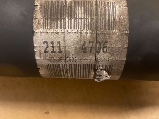 bontott MERCEDES-BENZ E-CLASS Kardántengely