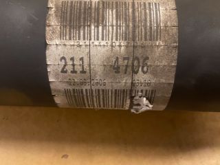 bontott MERCEDES-BENZ E-CLASS Kardántengely