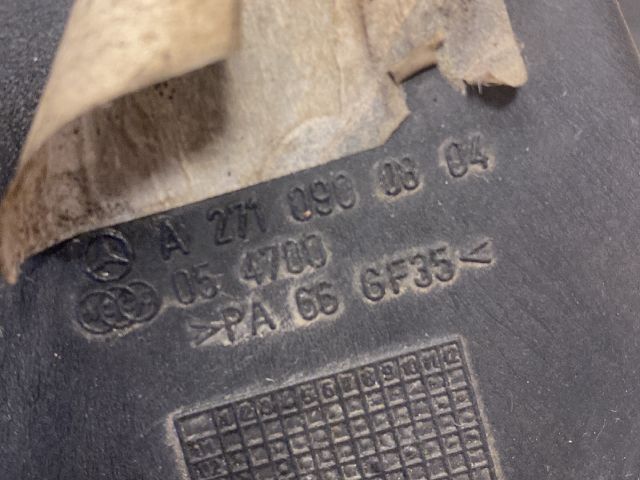 bontott MERCEDES-BENZ E-CLASS Légszűrő Ház