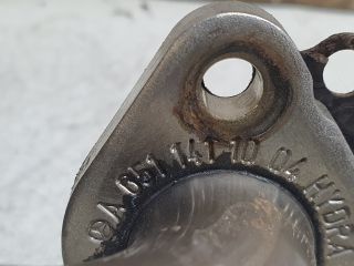 bontott MERCEDES-BENZ E-CLASS EGR Hűtő Cső