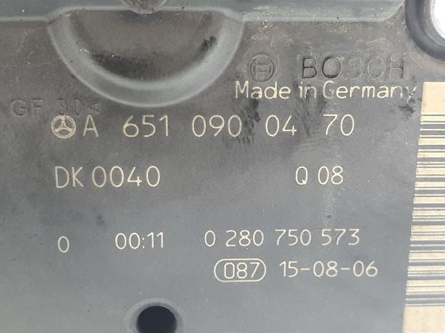 bontott MERCEDES-BENZ E-CLASS Fojtószelep (Elektromos)