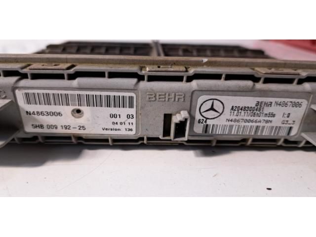 bontott MERCEDES-BENZ E-CLASS Fűtőradiátor