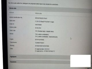 bontott MERCEDES-BENZ E-CLASS Jobb első Fékkengyel