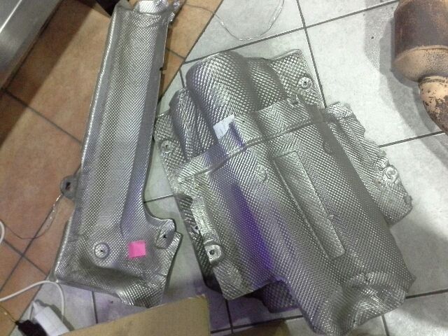 bontott MERCEDES-BENZ E-CLASS Katalizátor Hővédő Lemez