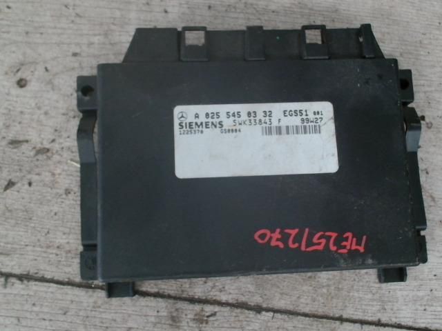 bontott MERCEDES-BENZ E-CLASS Automata Váltó Elektronika