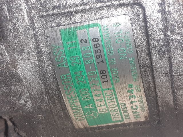 bontott MERCEDES-BENZ E-CLASS Klímakompresszor