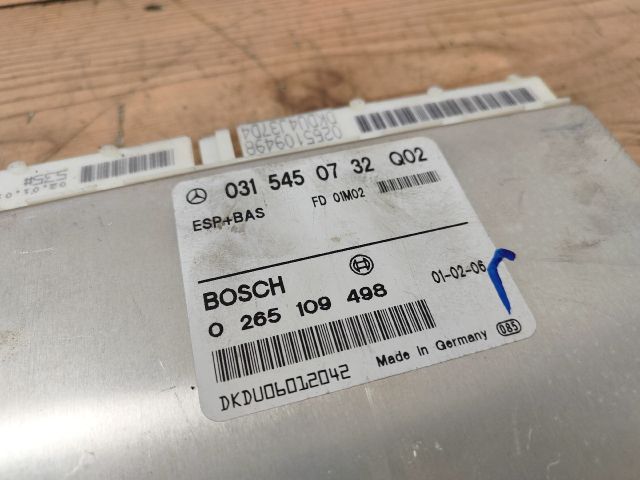 bontott MERCEDES-BENZ E-CLASS Menetstabilizátor Elektronika