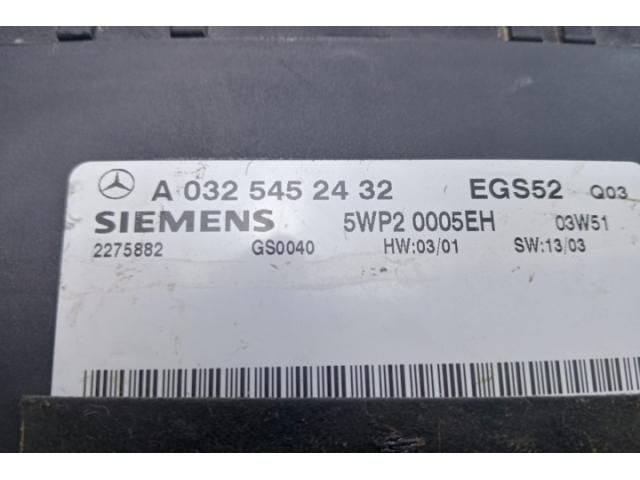 bontott MERCEDES-BENZ E-CLASS Automata Váltó Elektronika