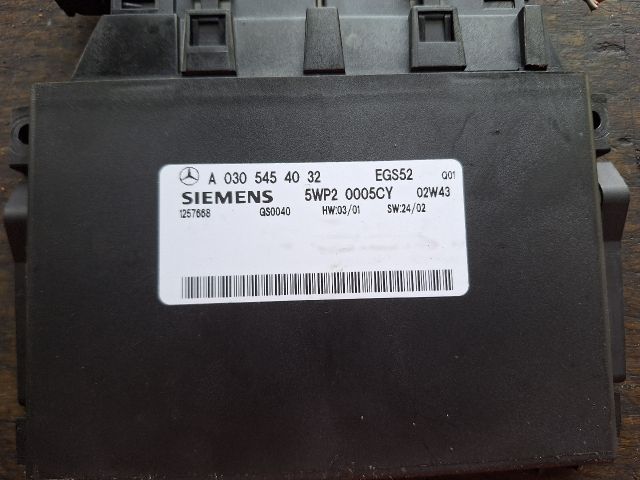 bontott MERCEDES-BENZ E-CLASS Automata Váltó Elektronika