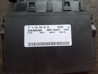 bontott MERCEDES-BENZ E-CLASS Automata Váltó Elektronika