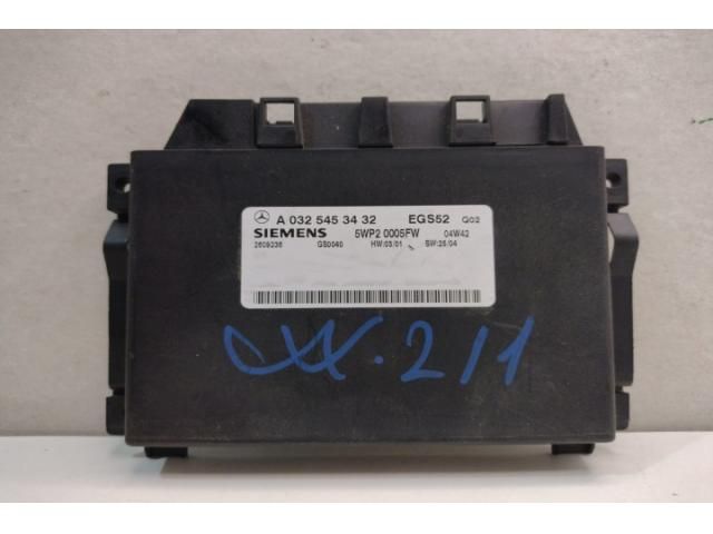 bontott MERCEDES-BENZ E-CLASS Automata Váltó Elektronika