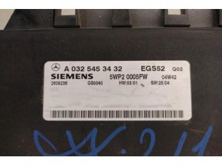 bontott MERCEDES-BENZ E-CLASS Automata Váltó Elektronika