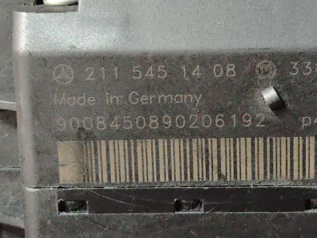 bontott MERCEDES-BENZ E-CLASS Gyújtáskapcsoló