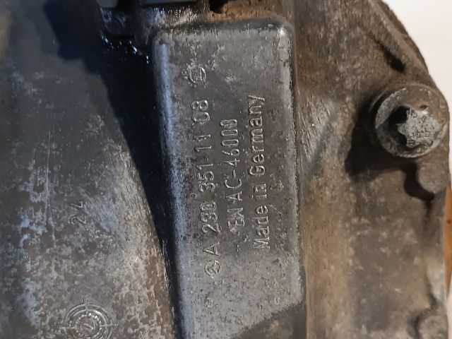 bontott MERCEDES-BENZ E-CLASS Hátsó Differenciálmű