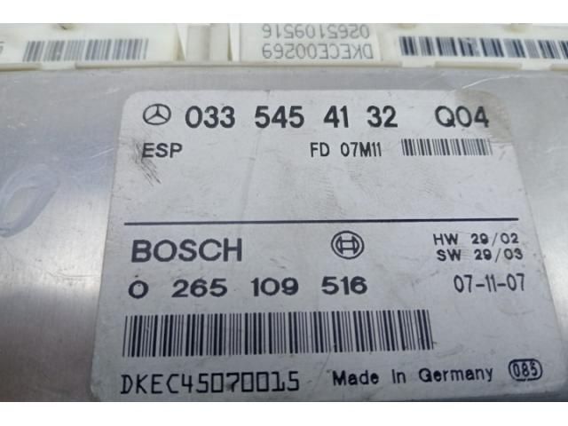 bontott MERCEDES-BENZ E-CLASS Menetstabilizátor Elektronika