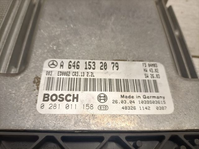 bontott MERCEDES-BENZ E-CLASS Motorvezérlő