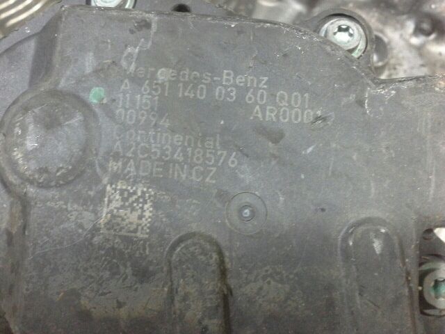 bontott MERCEDES-BENZ E-CLASS EGR / AGR Szelep