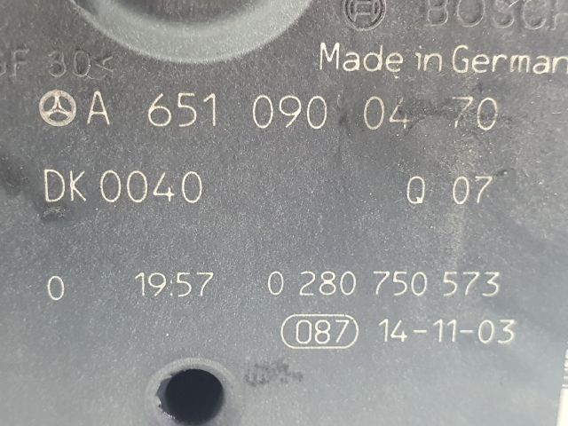 bontott MERCEDES-BENZ E-CLASS Fojtószelep (Elektromos)