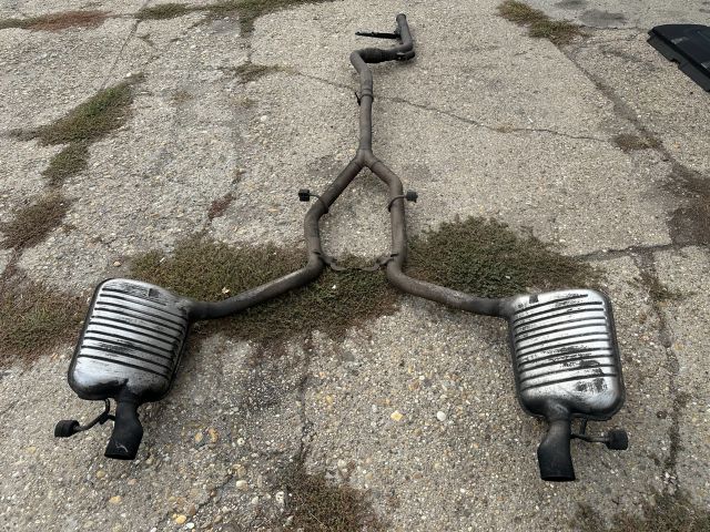 bontott MERCEDES-BENZ E-CLASS Komplett Kipufogó Rendszer