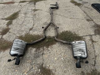 bontott MERCEDES-BENZ E-CLASS Komplett Kipufogó Rendszer