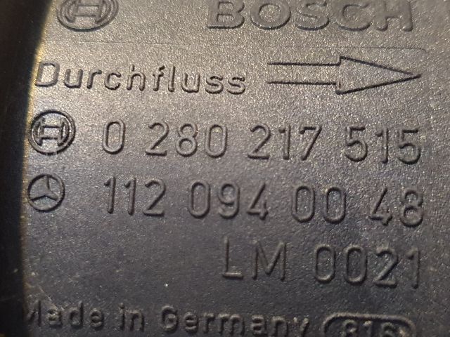 bontott MERCEDES-BENZ E-CLASS Légtömegmérő