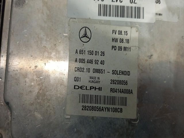 bontott MERCEDES-BENZ E-CLASS Motorvezérlő