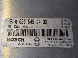 bontott MERCEDES-BENZ E-CLASS Motorvezérlő