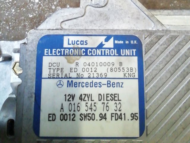 bontott MERCEDES-BENZ E-CLASS Motorvezérlő
