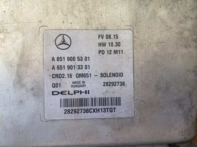 bontott MERCEDES-BENZ E-CLASS Motorvezérlő
