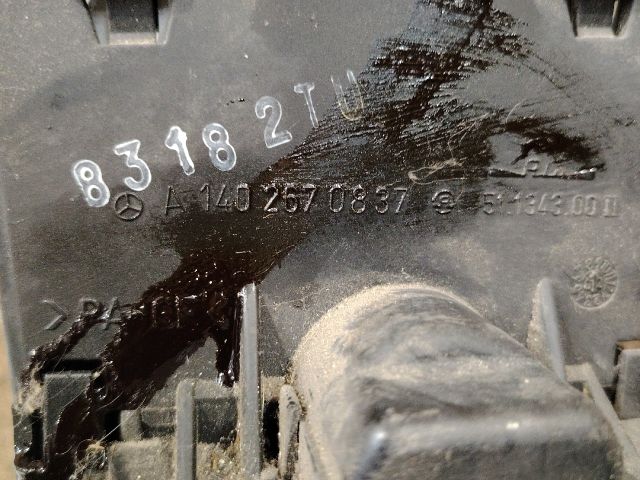 bontott MERCEDES-BENZ E-CLASS Váltó Kulissza