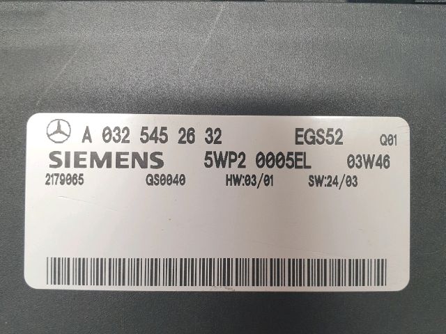 bontott MERCEDES-BENZ E-CLASS Automata Váltó Elektronika