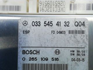 bontott MERCEDES-BENZ E-CLASS Menetstabilizátor Elektronika