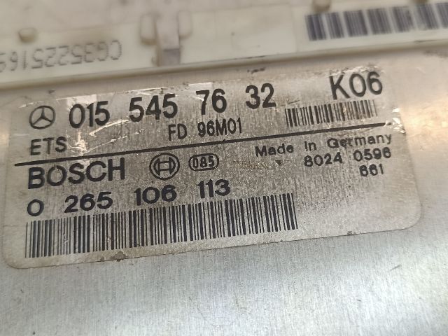 bontott MERCEDES-BENZ E-CLASS Kipörgésgátló Elektronika