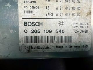 bontott MERCEDES-BENZ E-CLASS Menetstabilizátor Elektronika